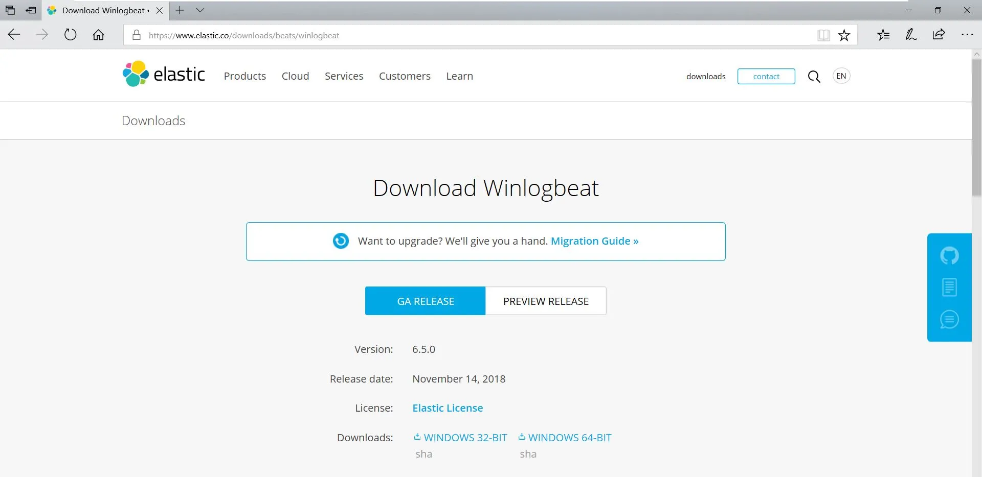 Winlogbeat Download